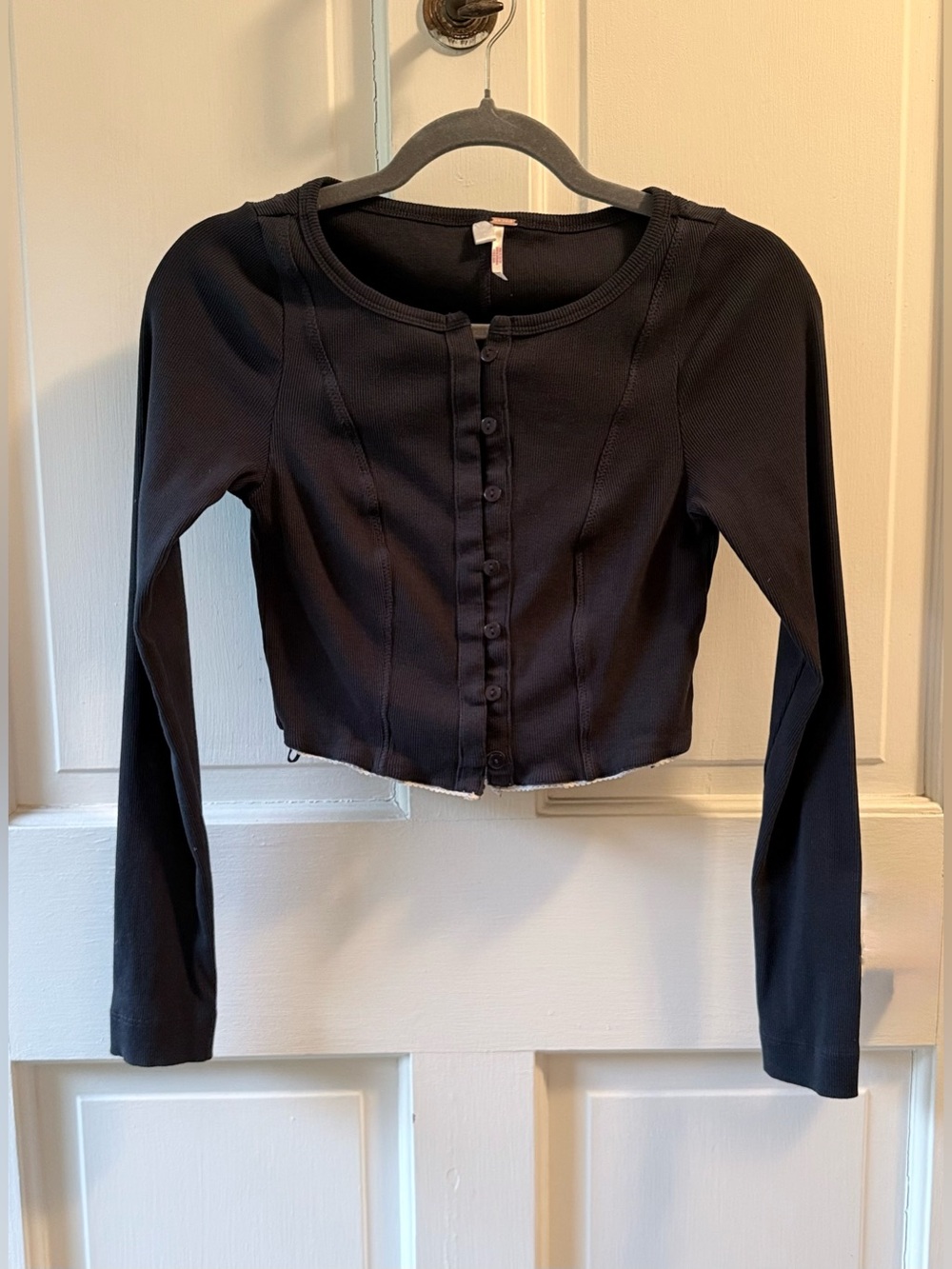 Free People - Long-Sleeve Cropped Top